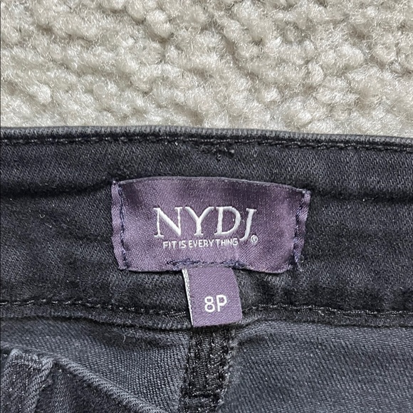 NYDJ Black Straight Leg Jeans - Picture 2 of 4